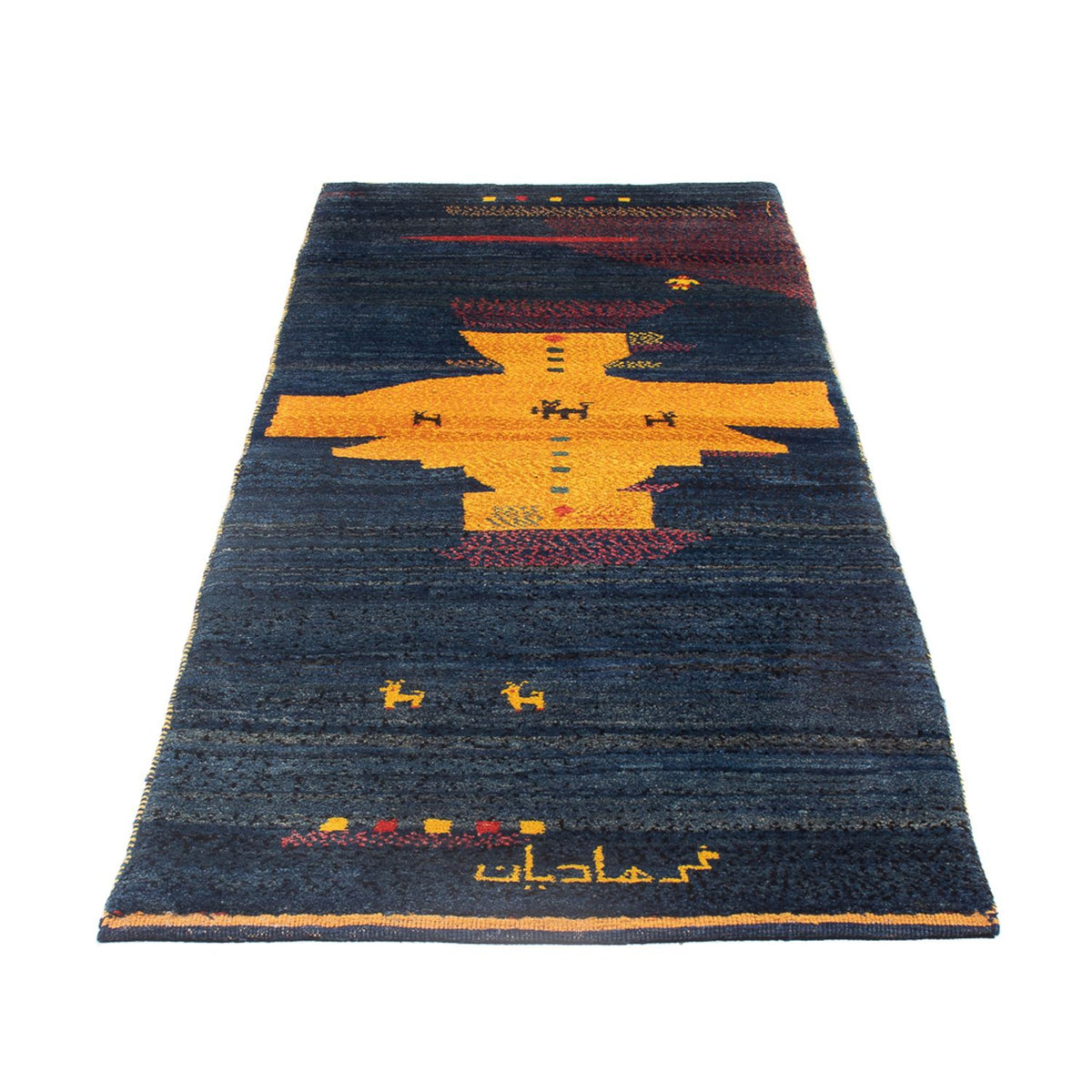 Runner Gabbeh Rug - Perser - 230 x 85 cm - multicolored