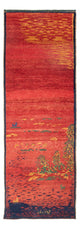 Persian Gabbeh Rug 235x75cm - Perserteppich Wollteppich