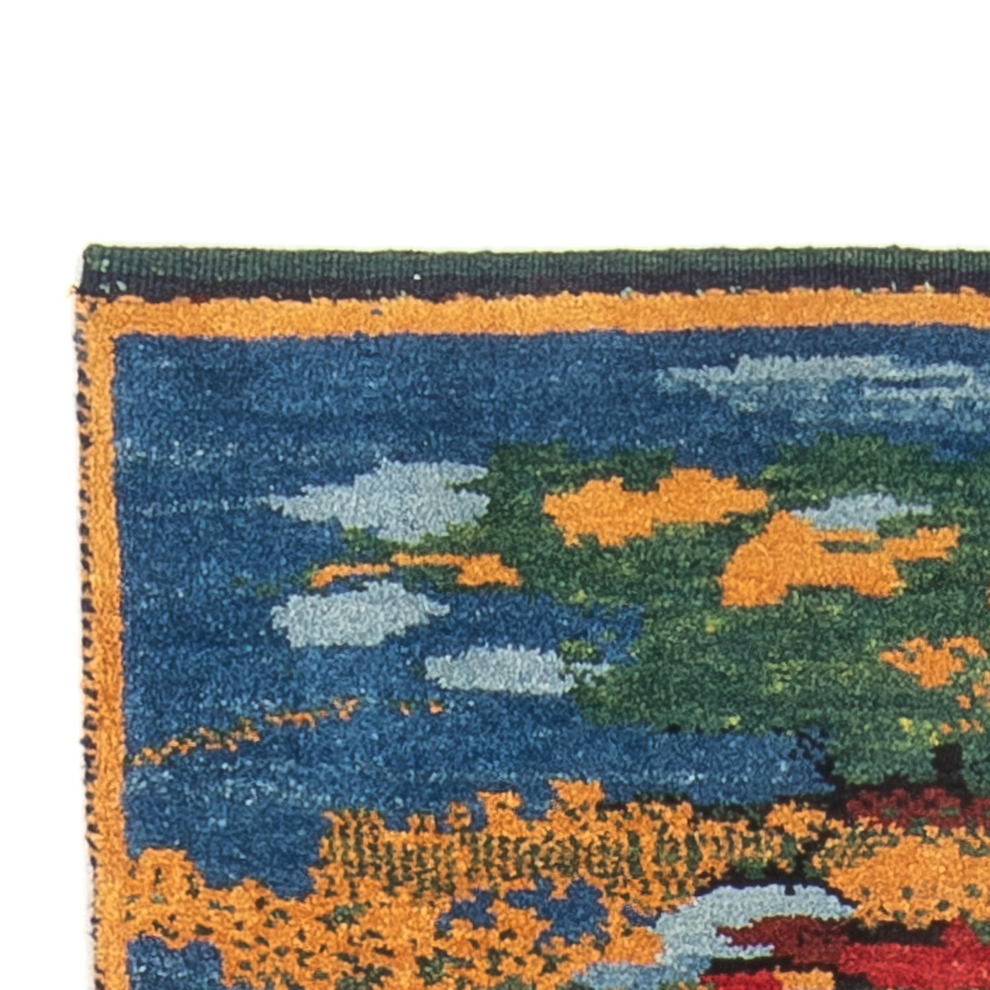 Gabbeh Persisch Teppich 242x78cm - Perserteppich Wollteppich