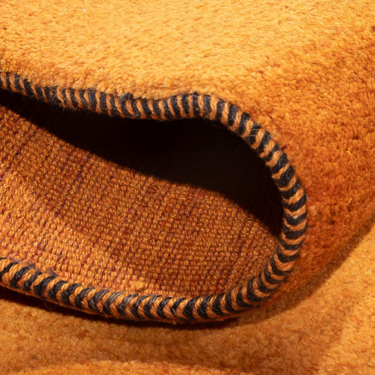 Runner Gabbeh Rug - Perser - 220 x 74 cm - orange