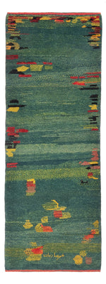 Runner Gabbeh Rug - Perser - 218 x 87 cm - multicolored
