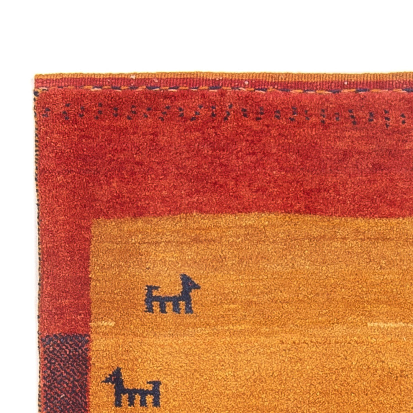 Persian Gabbeh Rug 216x82cm - Perserteppich Wollteppich
