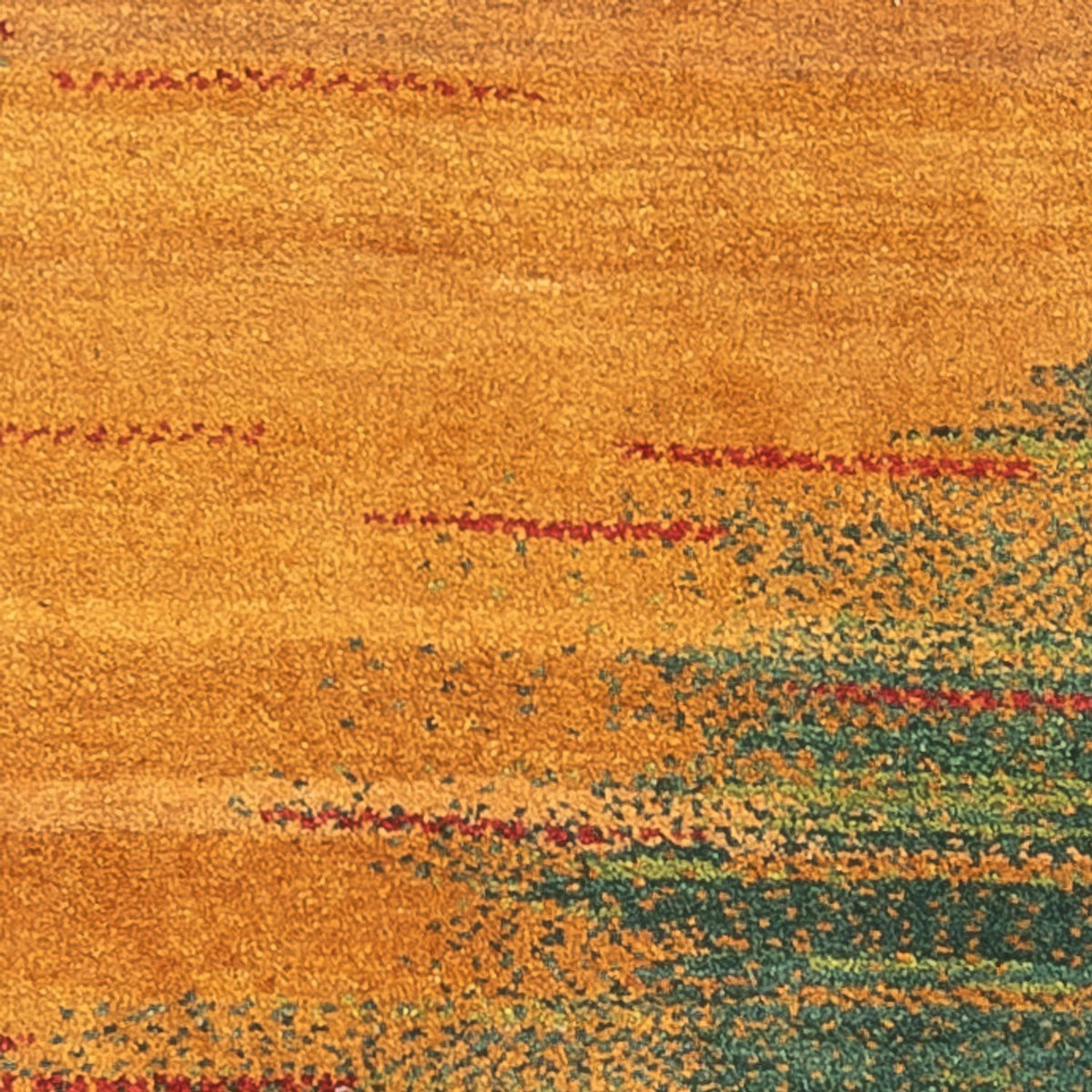 Runner Gabbeh Rug - Perser - 186 x 71 cm - multicolored