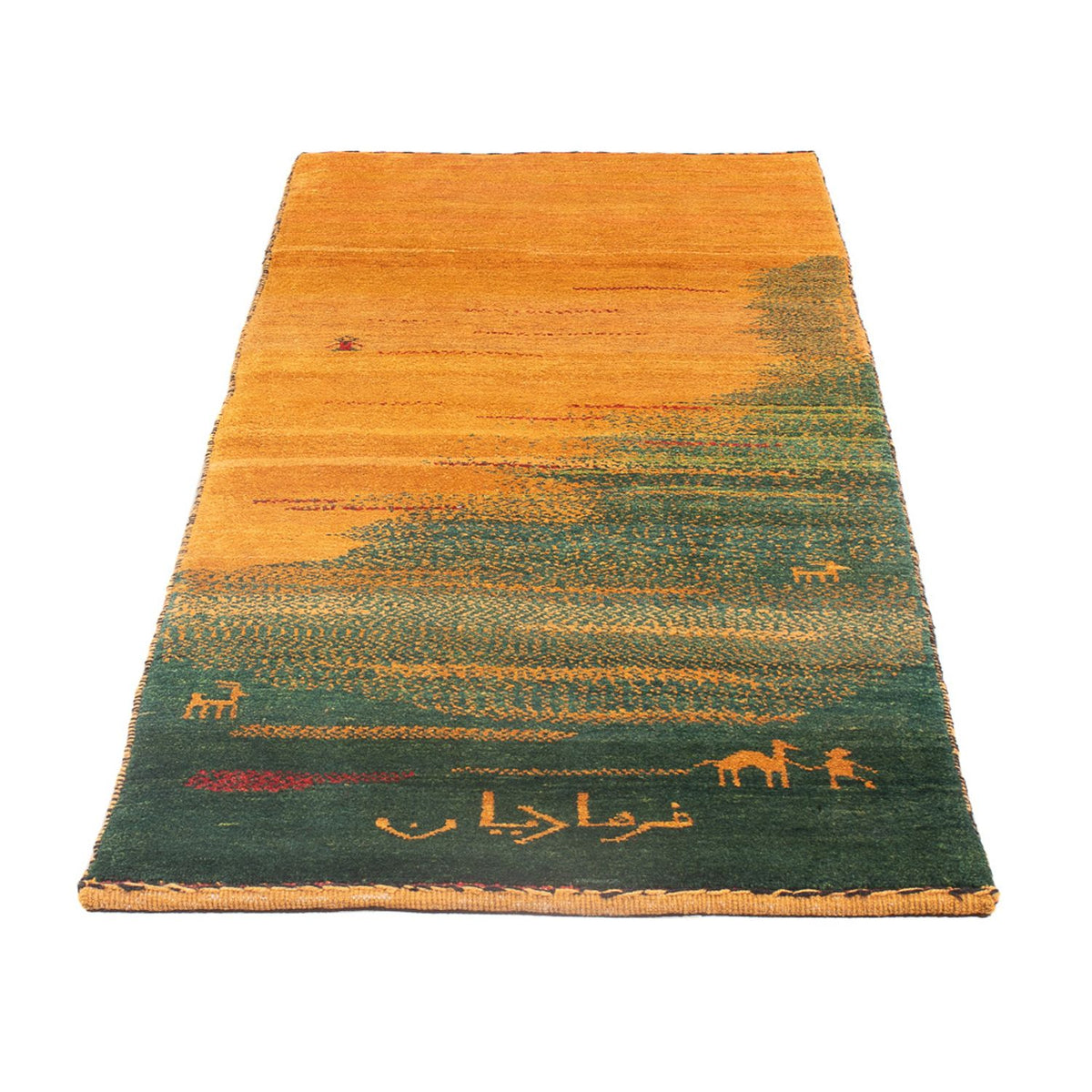 Runner Gabbeh Rug - Perser - 186 x 71 cm - multicolored