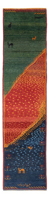 Runner Gabbeh Rug - Perser - 285 x 68 cm - multicolored