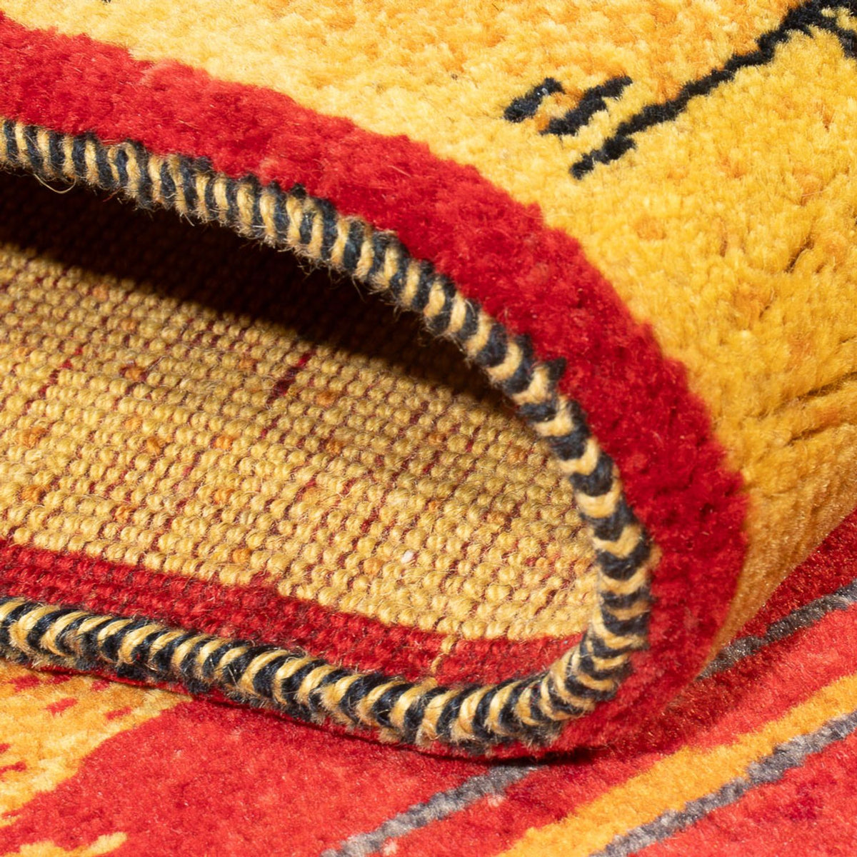 Runner Gabbeh Rug - Perser - 288 x 84 cm - multicolored