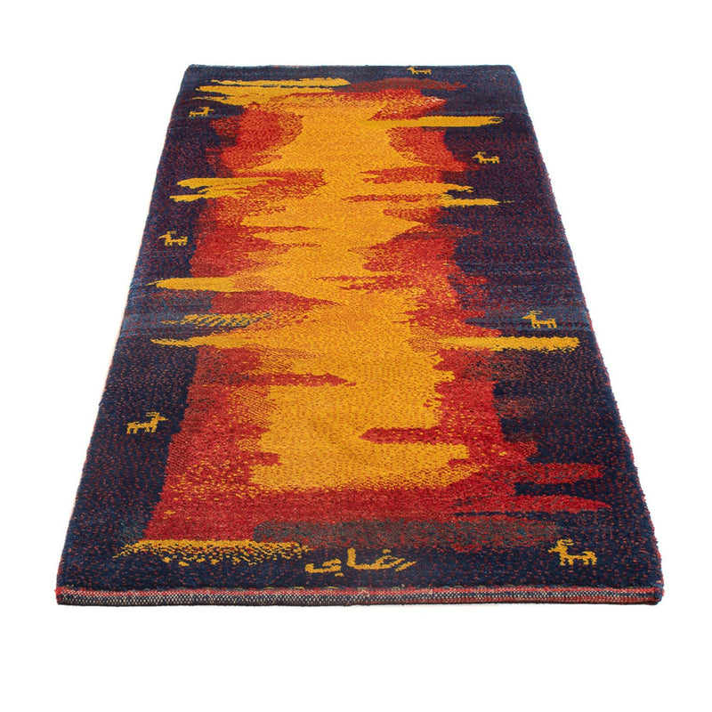 Runner Gabbeh Rug - Perser - 212 x 80 cm - multicolored