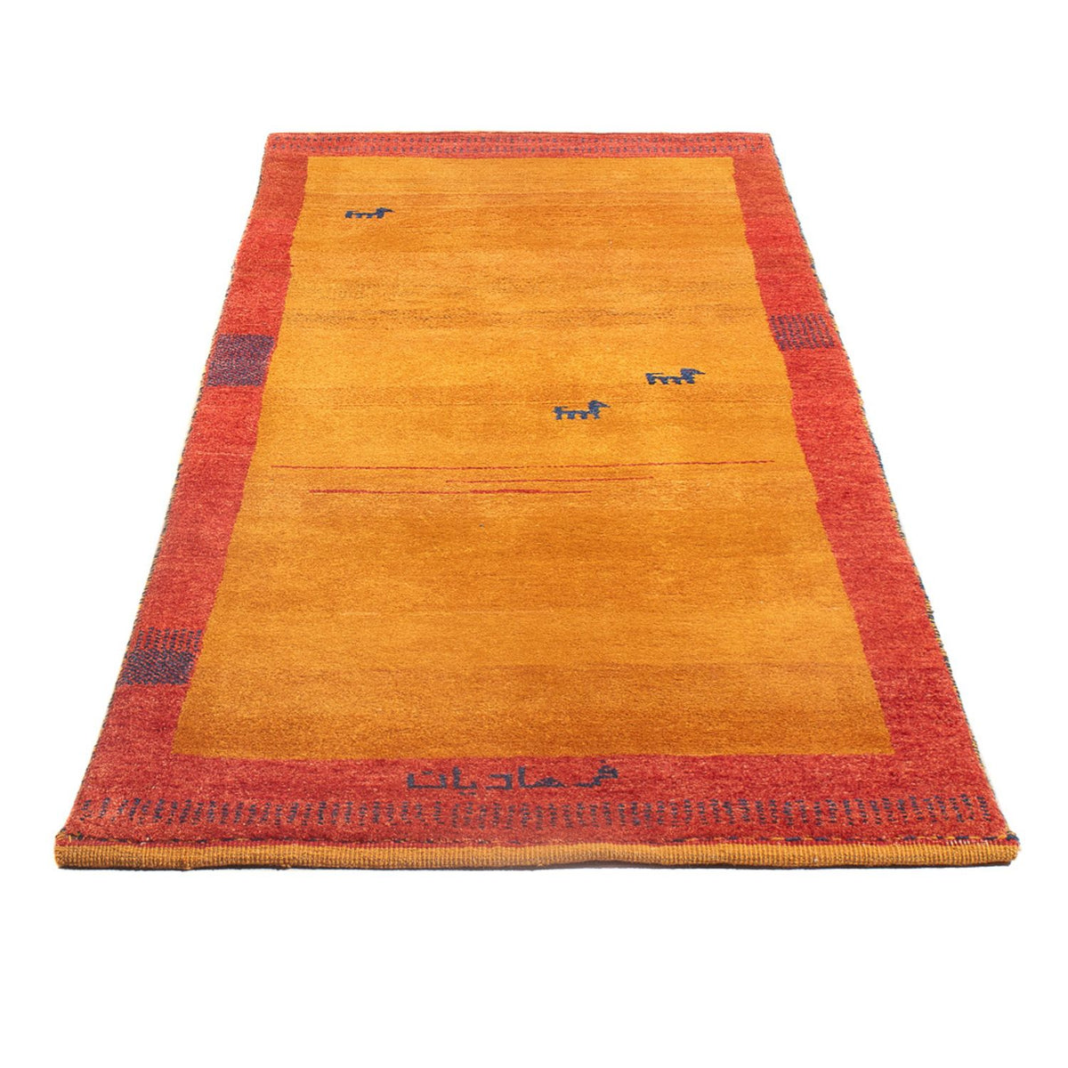 Runner Gabbeh Rug - Perser - 225 x 80 cm - multicolored
