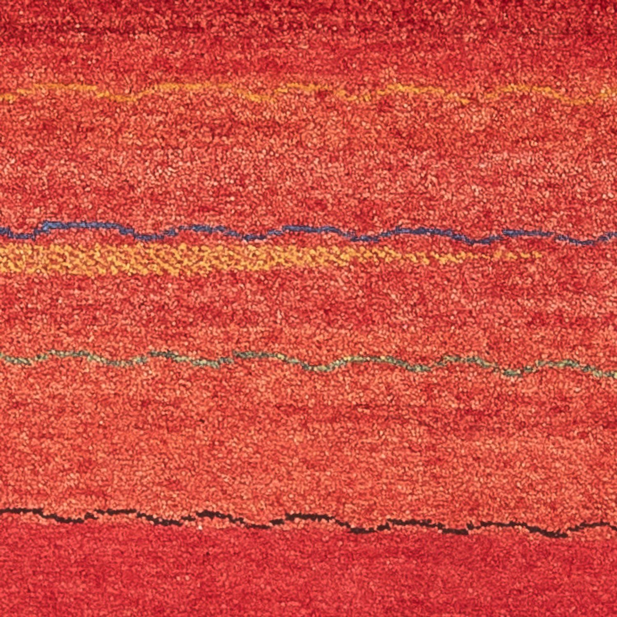 Runner Gabbeh Rug - Perser - 187 x 87 cm - red