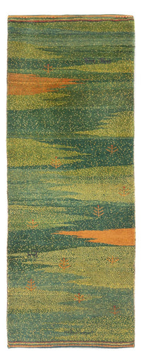 Runner Gabbeh Rug - Perser - 220 x 82 cm - multicolored