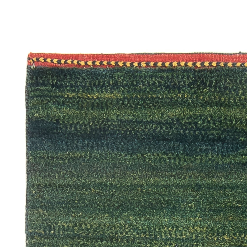Runner Gabbeh Rug - Perser - 202 x 78 cm - green