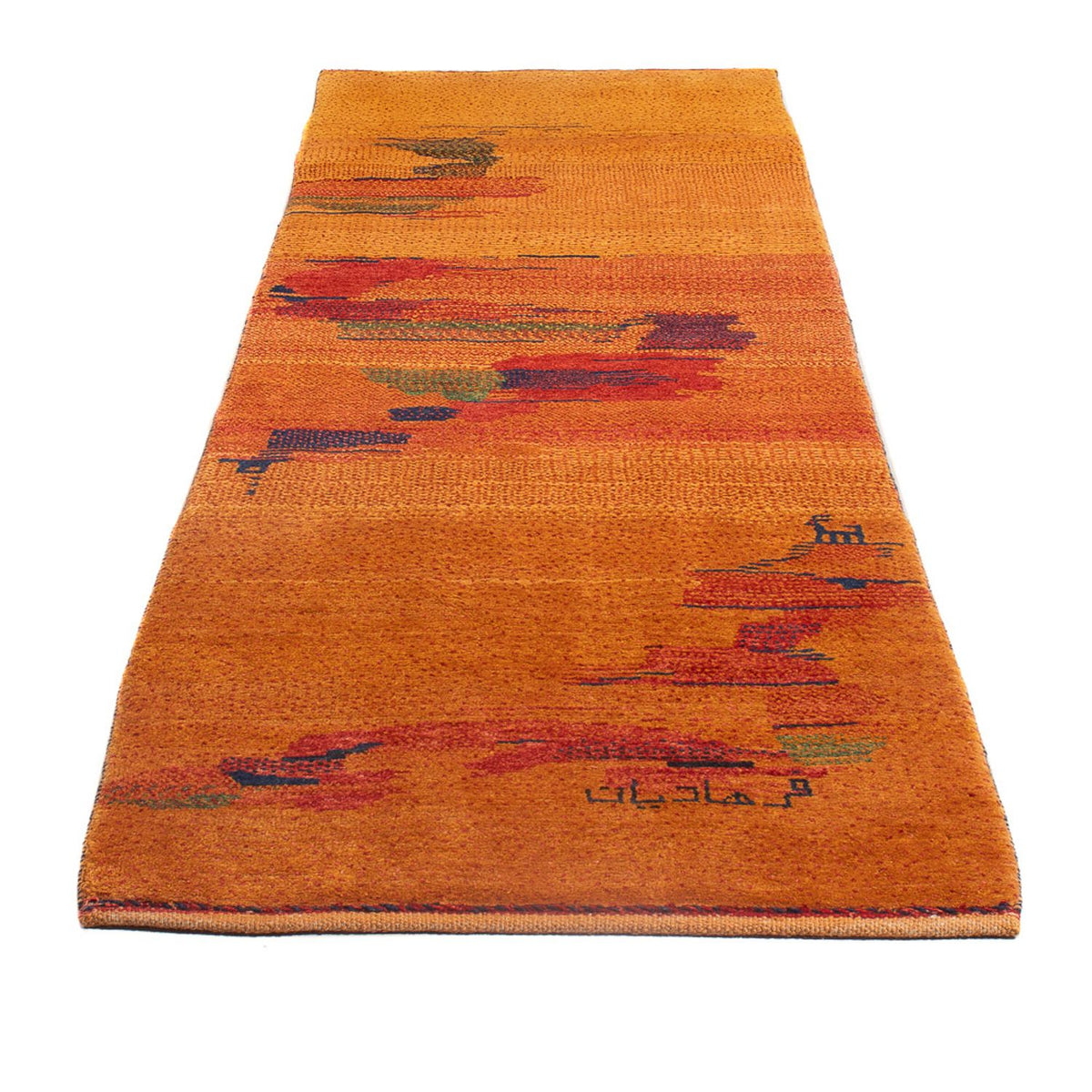 Runner Gabbeh Rug - Perser - 285 x 83 cm - multicolored