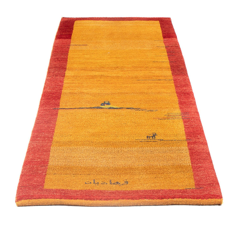 Runner Gabbeh Rug - Perser - 215 x 70 cm - multicolored