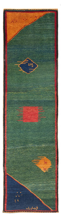 Runner Gabbeh Rug - Perser - 265 x 72 cm - multicolored