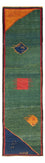Runner Gabbeh Rug - Perser - 265 x 72 cm - multicolored