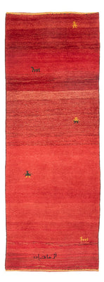 Runner Gabbeh Rug - Perser - 227 x 85 cm - red