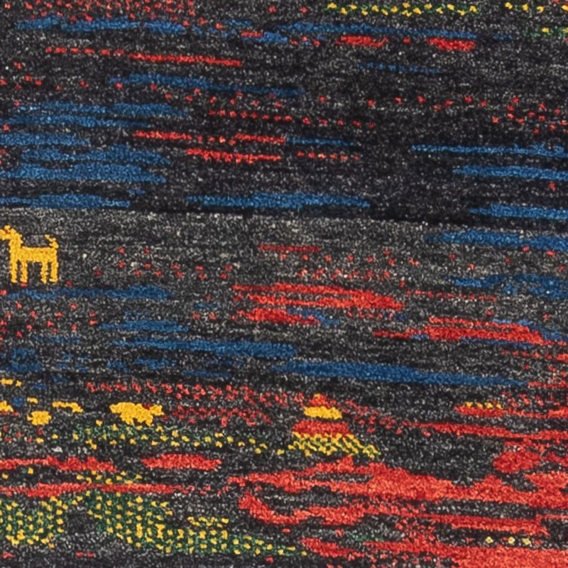 Runner Gabbeh Rug - Perser - 185 x 68 cm - multicolored