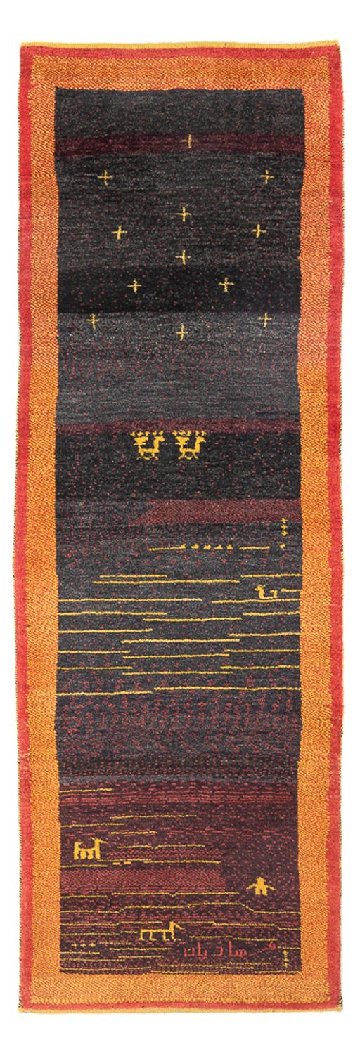 Runner Gabbeh Rug - Perser - 260 x 86 cm - multicolored