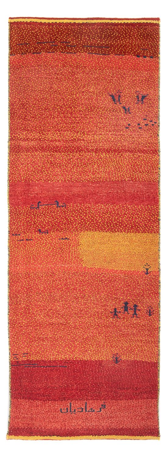 Runner Gabbeh Rug - Perser - 237 x 84 cm - multicolored