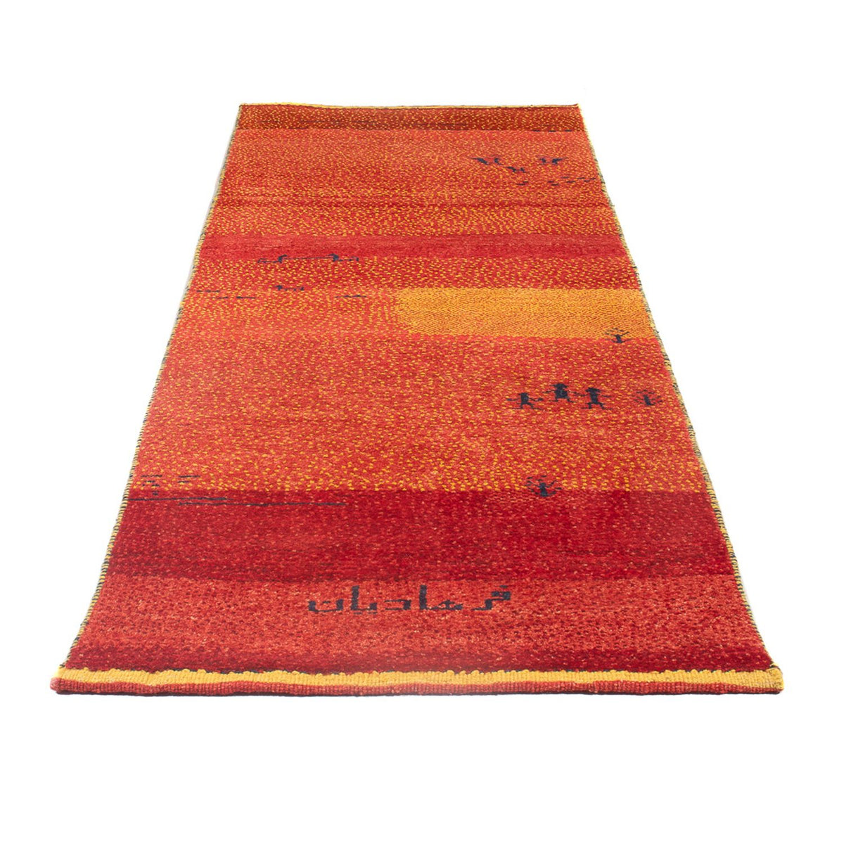 Runner Gabbeh Rug - Perser - 237 x 84 cm - multicolored