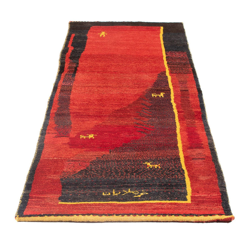 Runner Gabbeh Rug - Perser - 230 x 73 cm - multicolored