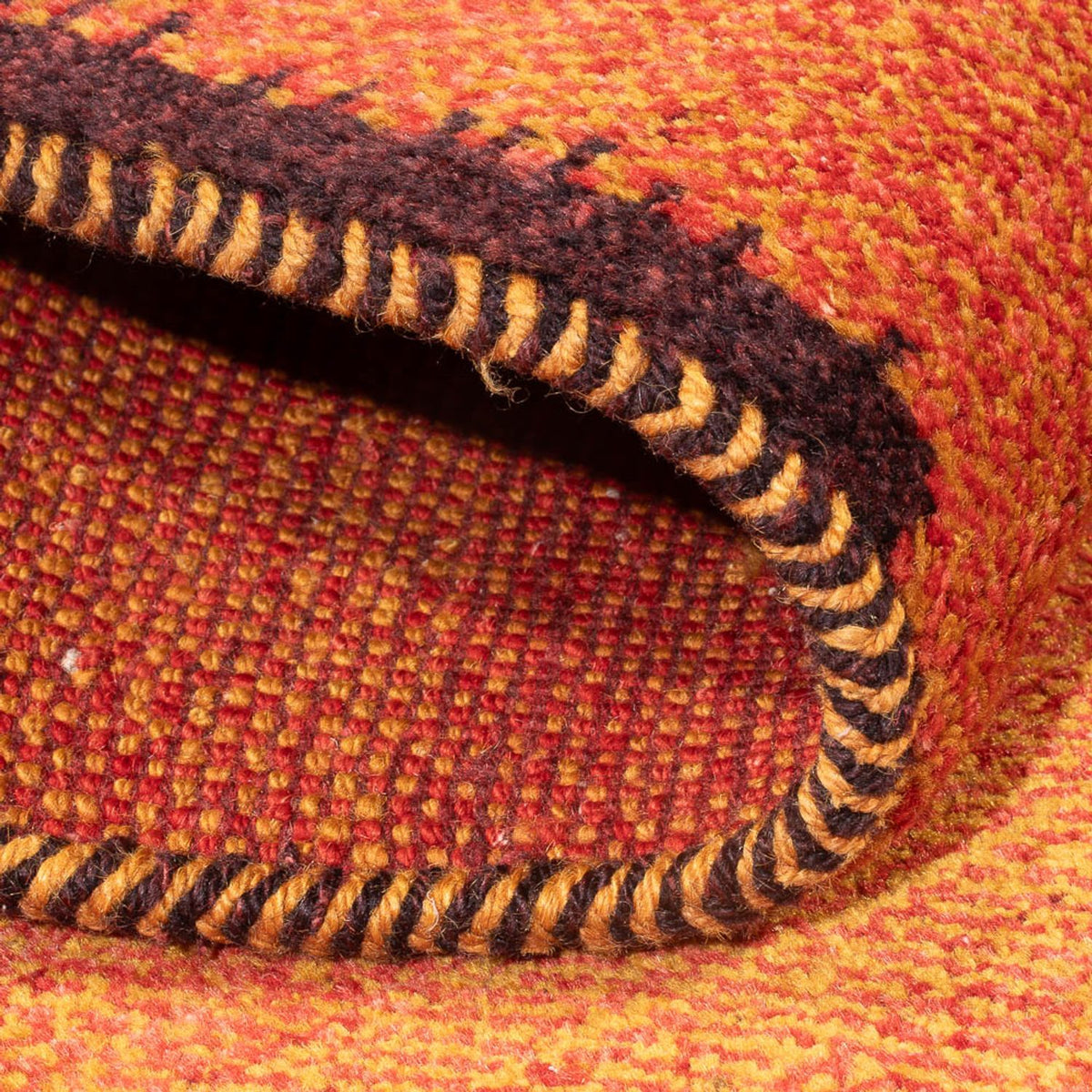 Runner Gabbeh Rug - Perser - 247 x 87 cm - terracotta