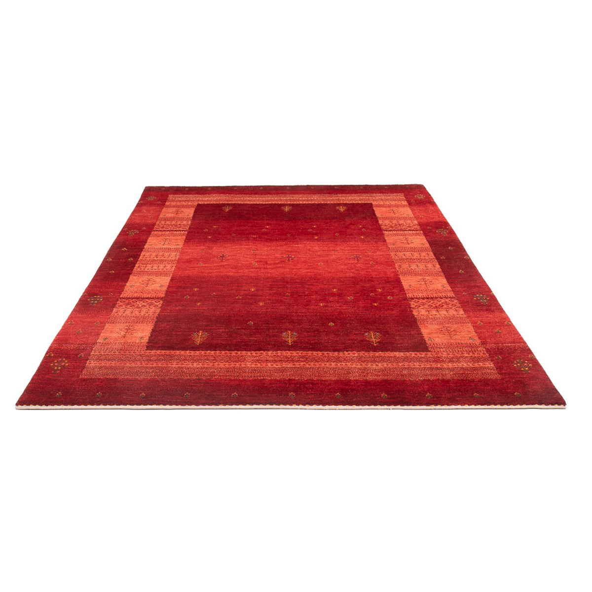 Gabbeh Rug - Loribaft Perser - 257 x 173 cm - red