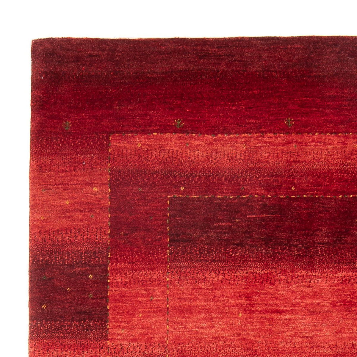 Gabbeh Rug - Loribaft Perser - 222 x 150 cm - red