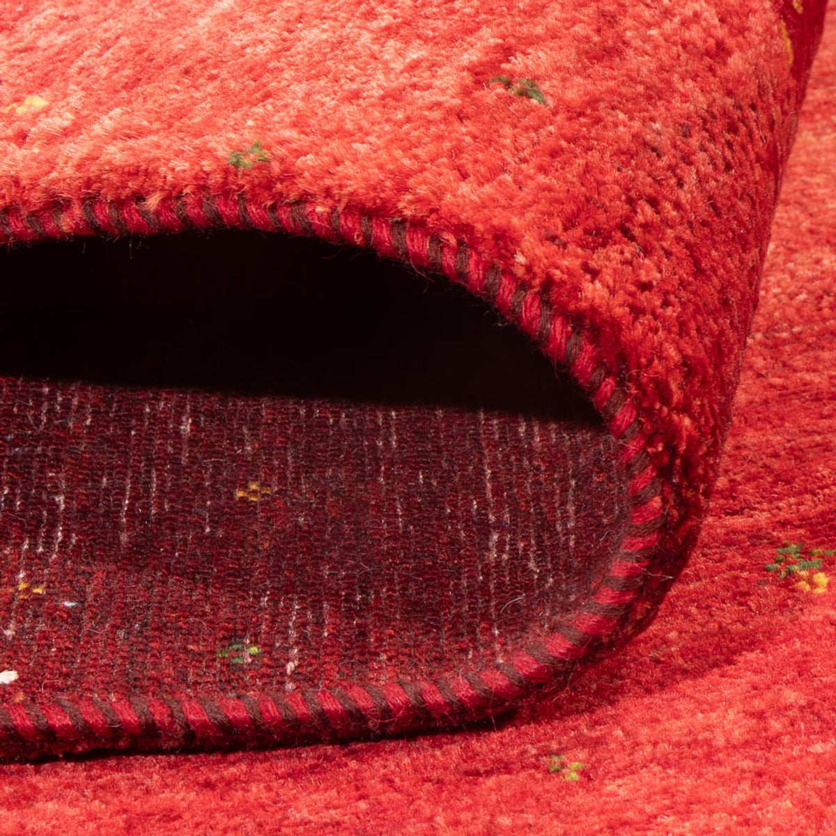 Gabbeh Rug - Loribaft Perser - 222 x 150 cm - red