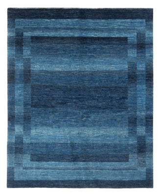 Gabbeh Rug - Loribaft Perser - 225 x 186 cm - sea blue