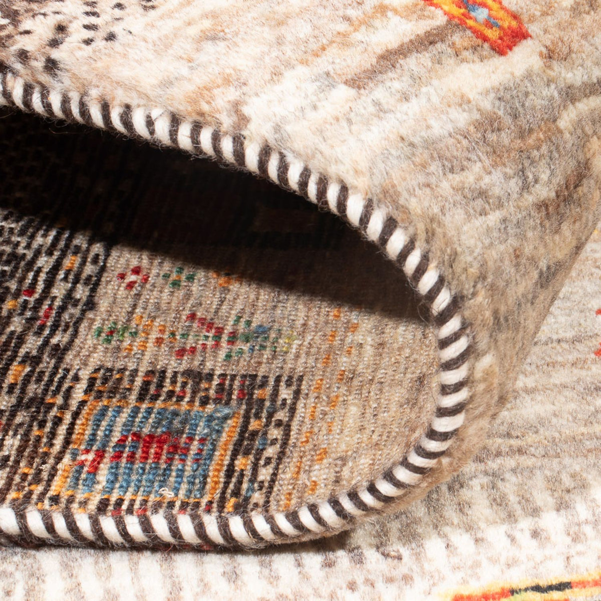 Gabbeh Rug - Loribaft Perser - 196 x 131 cm - multicolored