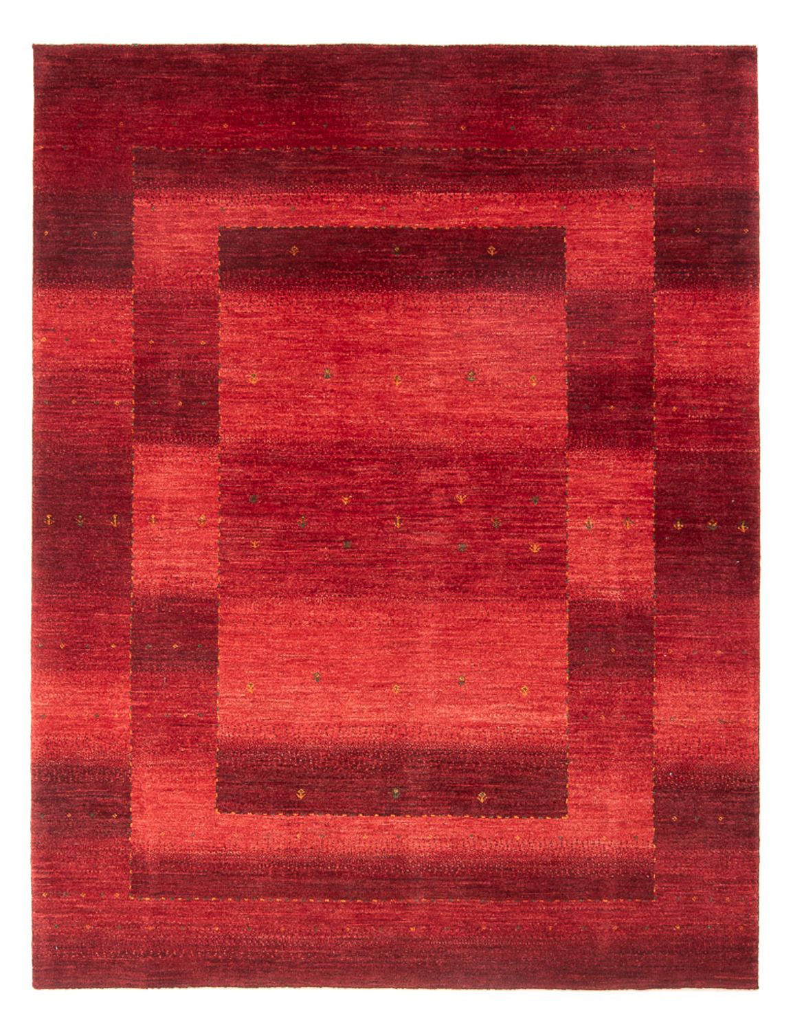 Gabbeh Rug - Loribaft Perser - 204 x 155 cm - red