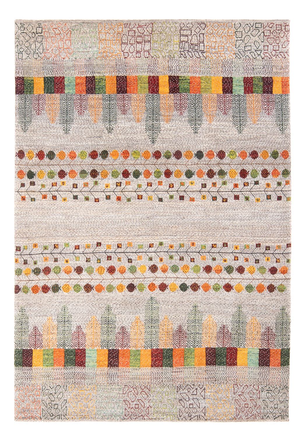 Gabbeh Rug - Loribaft Perser - 215 x 152 cm - multicolored