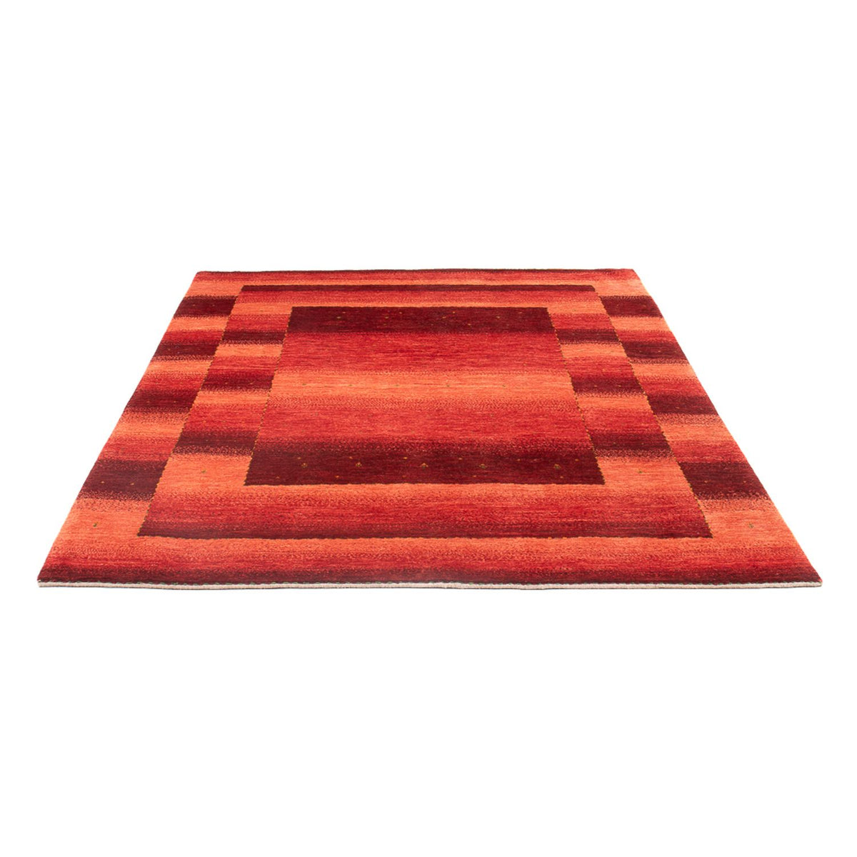 Gabbeh Rug - Loribaft Perser - 208 x 157 cm - light red