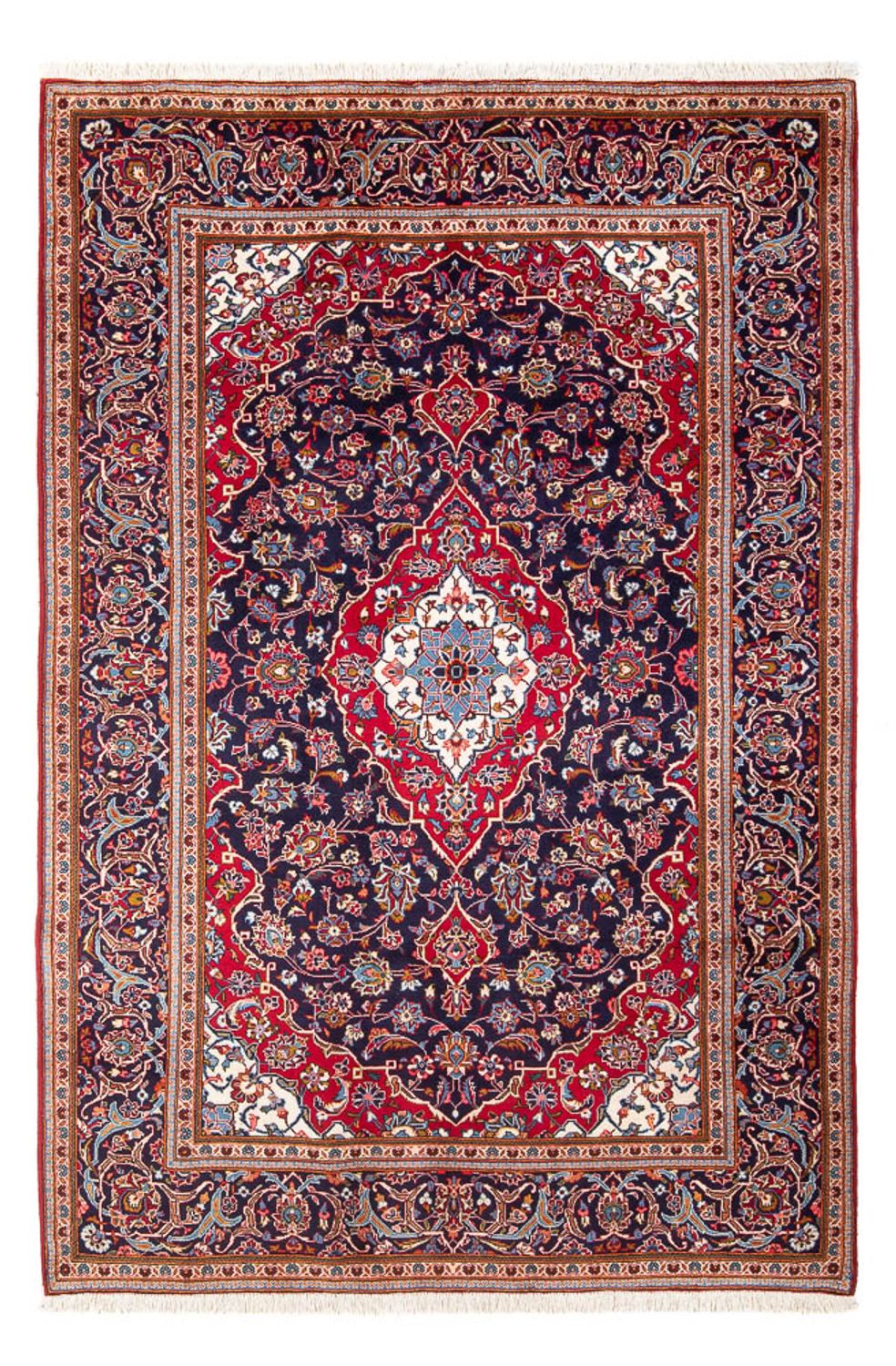Perser Rug - Keshan - 300 x 200 cm - dark blue