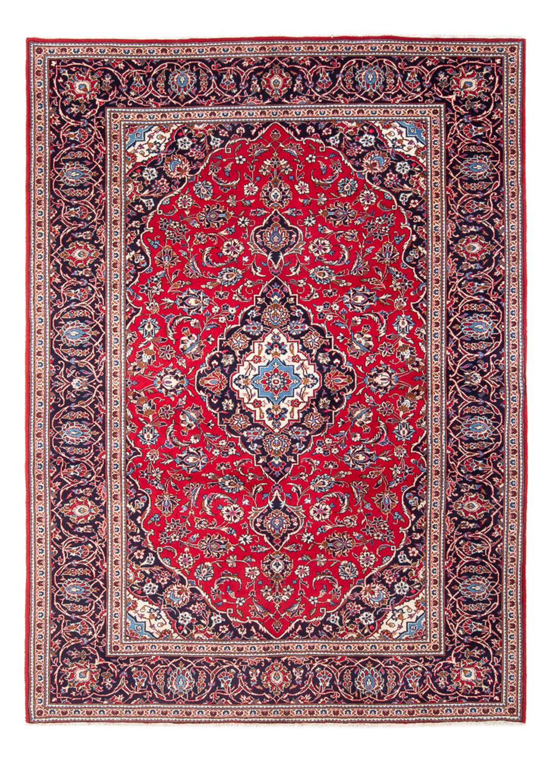 Perser Rug - Keshan - 289 x 200 cm - red