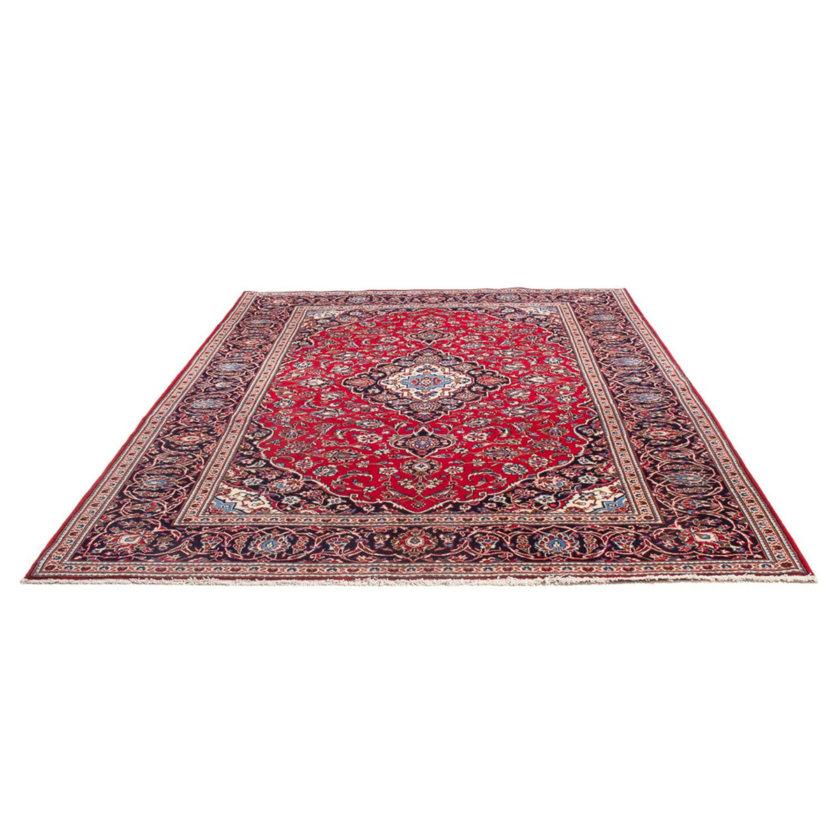 Perser Rug - Keshan - 289 x 200 cm - red