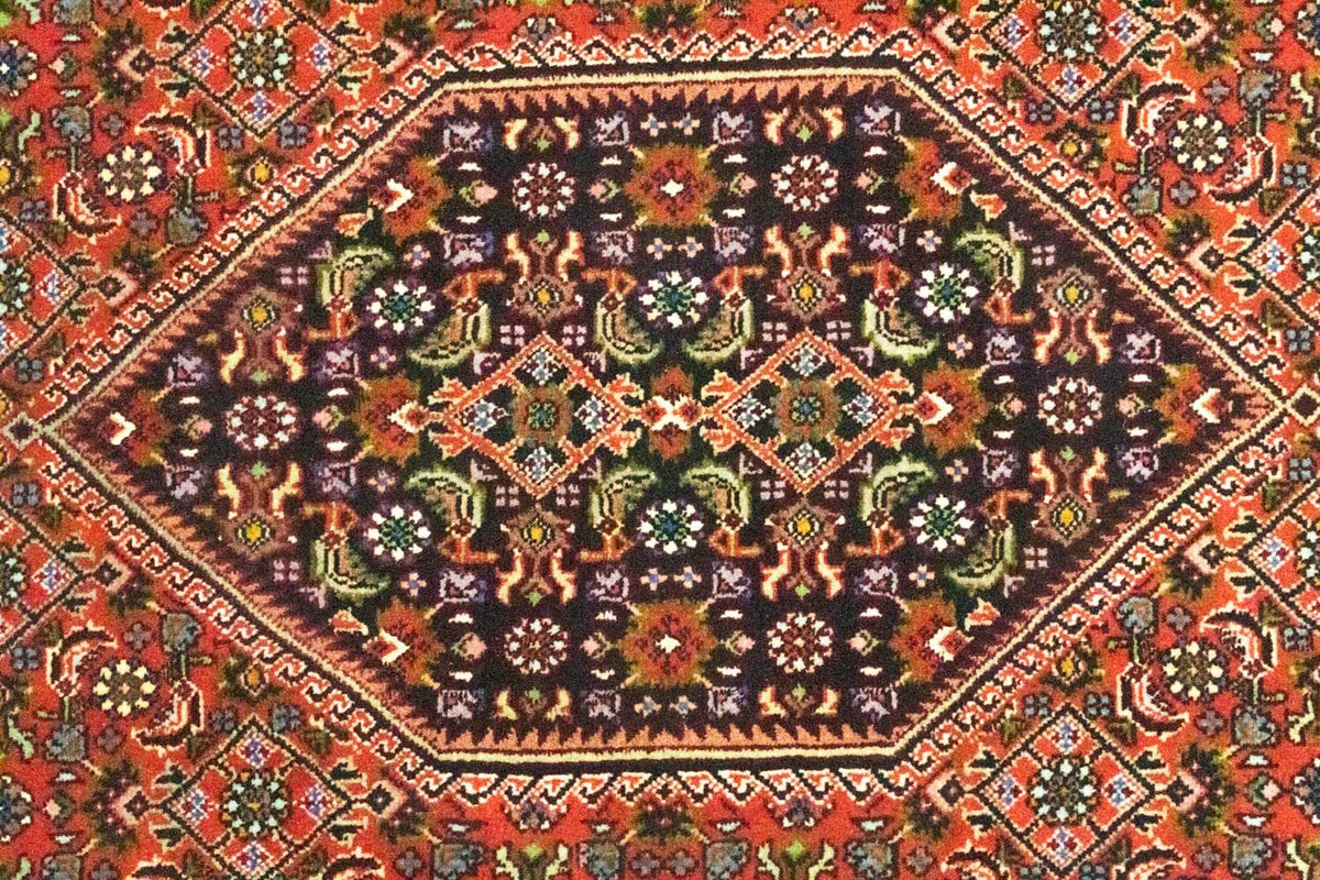 Runner Perser Rug - Bidjar - 198 x 74 cm - red