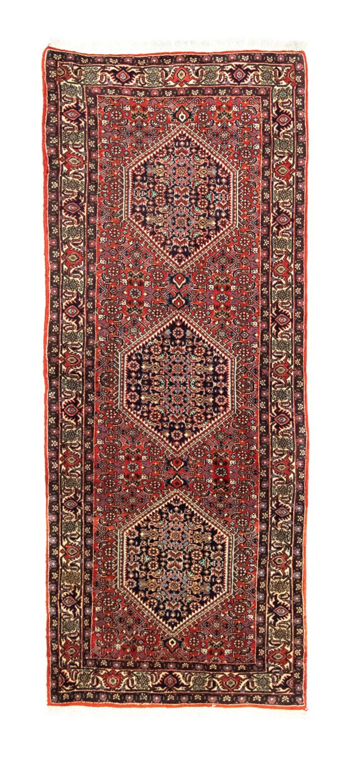 Runner Perser Rug - Bidjar - 187 x 75 cm - red