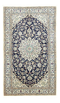 Perser Rug - Nain - 215 x 130 cm - dark blue