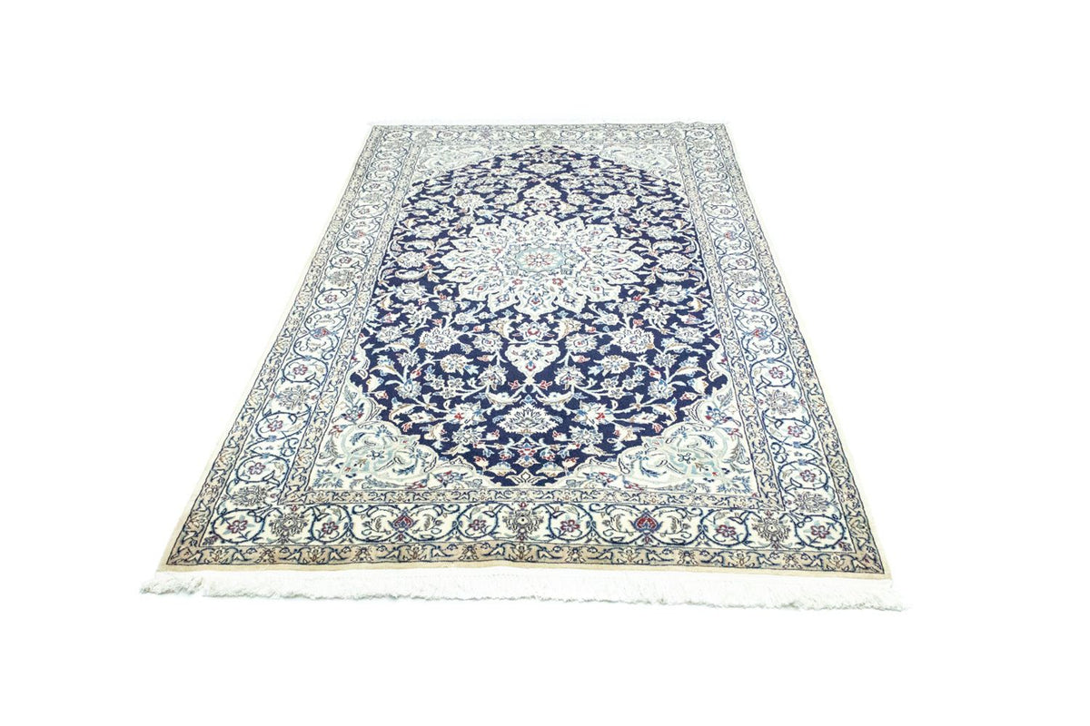 Perser Rug - Nain - 215 x 130 cm - dark blue