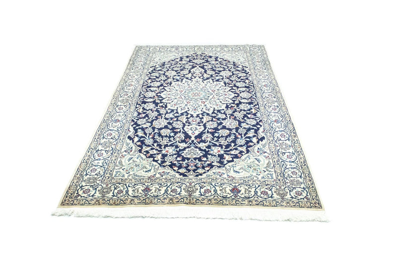 Perser Rug - Nain - 215 x 130 cm - dark blue