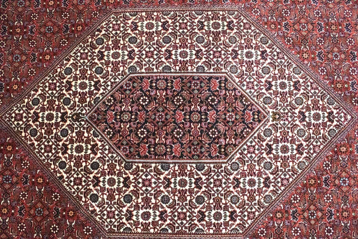 Perser Rug - Bidjar - 291 x 205 cm - red