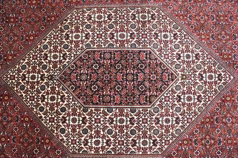 Perser Rug - Bidjar - 291 x 205 cm - red