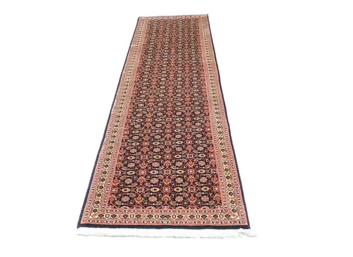 Runner Perser Rug - Bidjar - 300 x 75 cm - blue