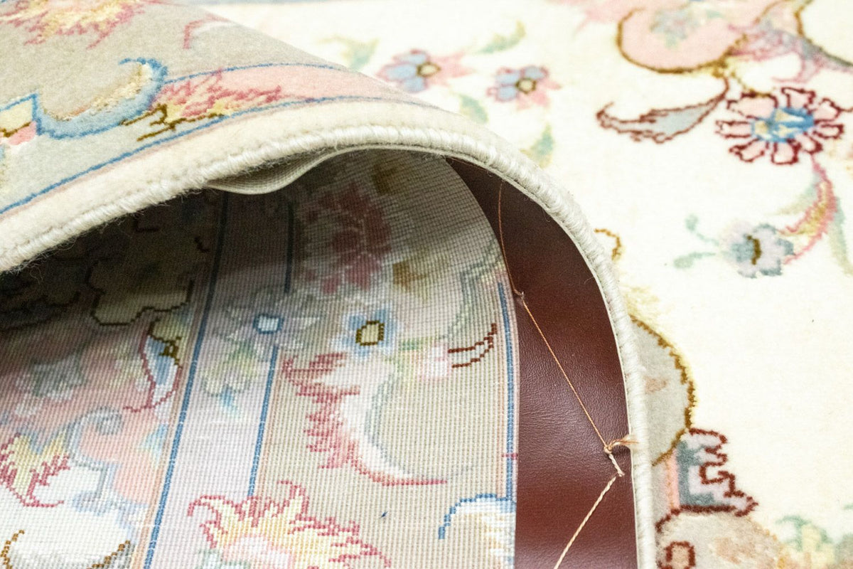 Runner Perser Rug - Tabriz - 337 x 90 cm - beige