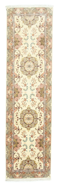 Runner Perser Rug - Tabriz - 339 x 91 cm - beige