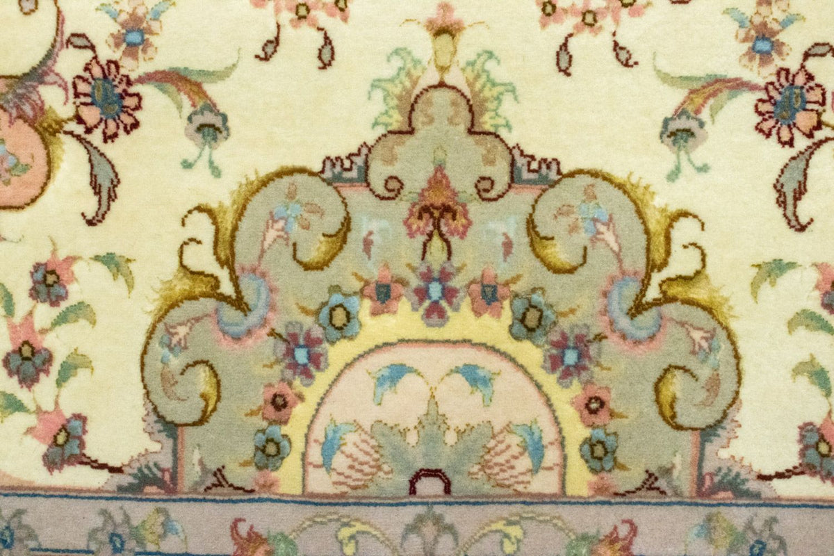 Runner Perser Rug - Tabriz - 339 x 91 cm - beige