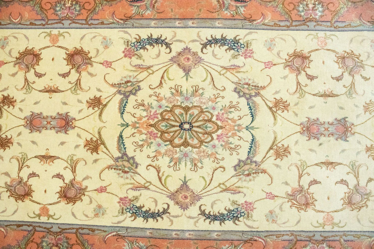 Runner Perser Rug - Tabriz - 294 x 83 cm - beige