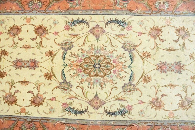 Runner Perser Rug - Tabriz - 294 x 83 cm - beige